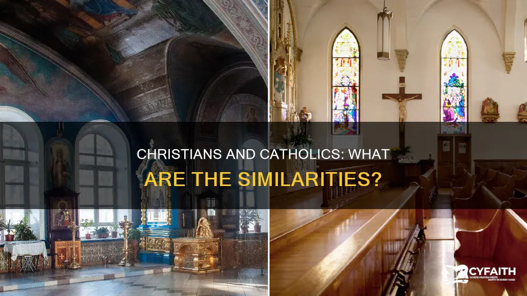 how are catholics and christians the same