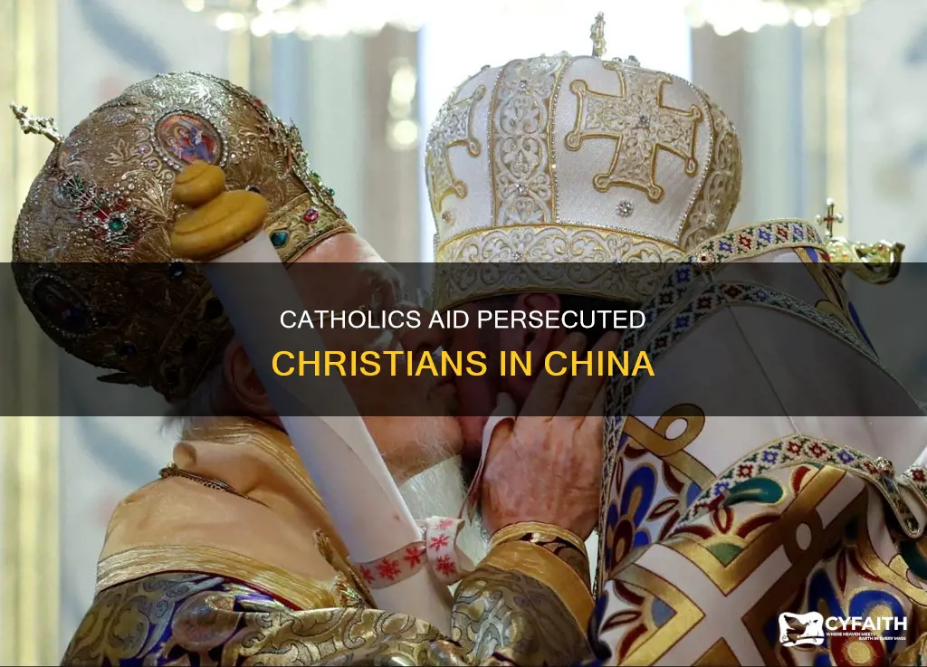 how are catholics helping oppressed christians in china