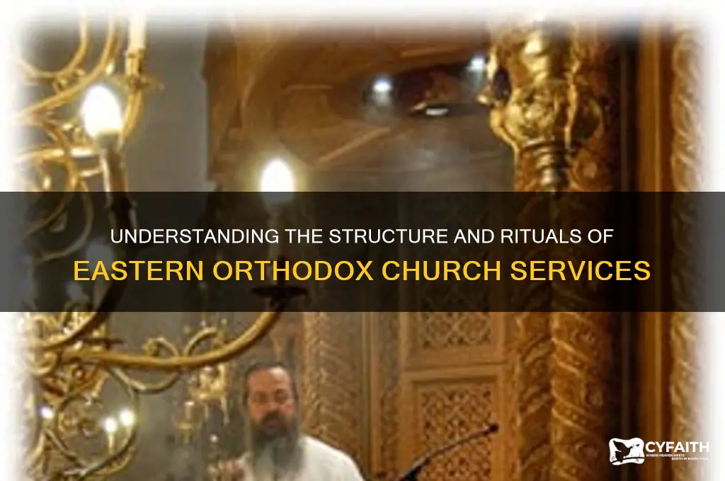 how are eastern orthodox church services run