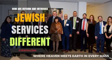 Reform vs. Orthodox Jewish Services: Key Differences Explained
