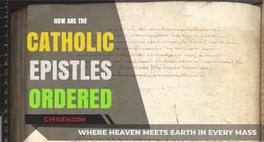 Epistles' Order: Catholic Epistles' Sequence and Their Significance