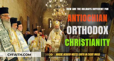Unique Traditions: Celebrating Holidays in Antiochian Orthodox Christianity