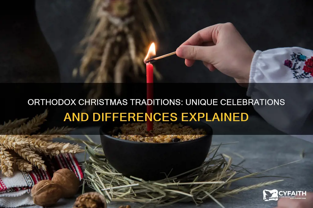 how are the holidays different for orthodox christianity