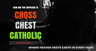 Guide to Crossing Chest in Catholic Tradition