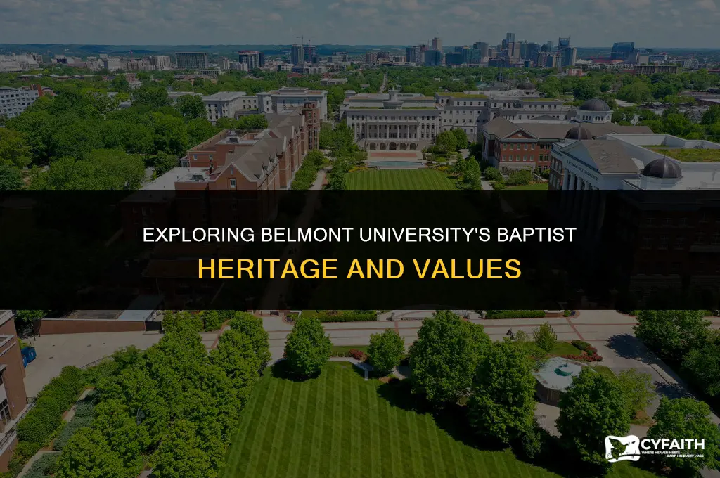 how baptist is belmont university