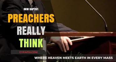 Unveiling the Mindset: How Baptist Preachers Really Think