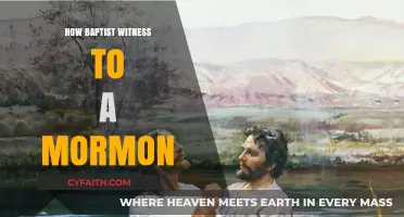 Sharing Faith: A Baptist's Guide to Witnessing to Mormons