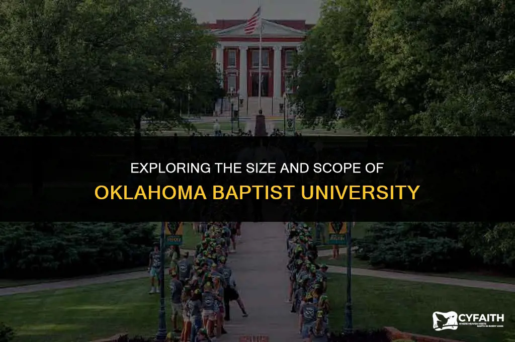 how big is oklahoma baptist university