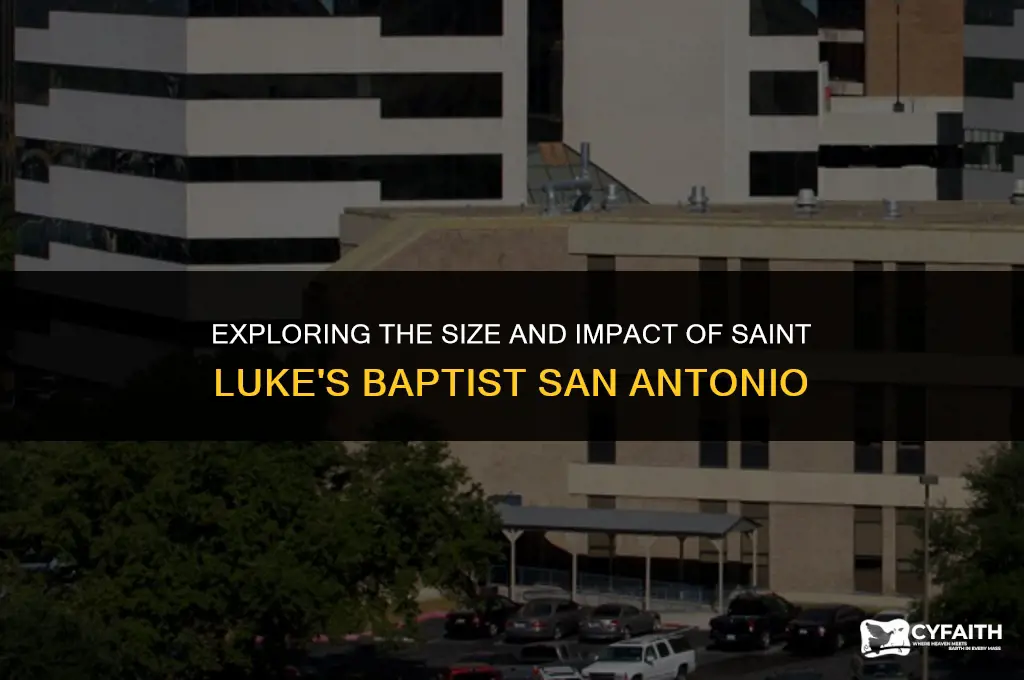 how big is saint luke