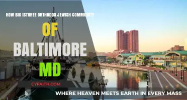 Exploring Baltimore's Thriving Orthodox Jewish Community: Size and Significance