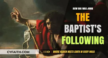 Unveiling the Size of John the Baptist's Devoted Following