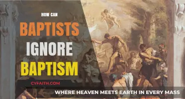 Exploring the Paradox: How Baptists Approach Baptism
