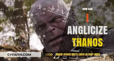 Anglicizing Thanos: Creative Ways to Adapt the Name for English Speakers