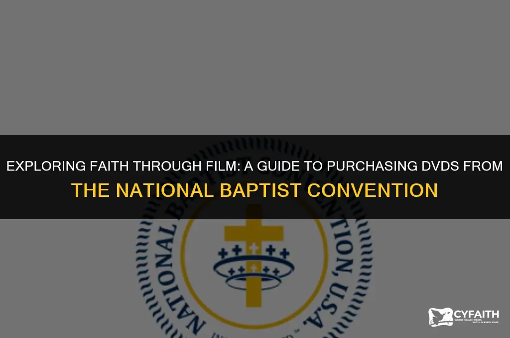 how can i buy dvds from the national baptist convention