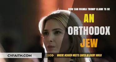 Ivanka Trump's Orthodox Jewish Identity: A Complex and Controversial Claim