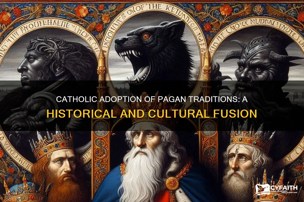 how catholic adopted paganism