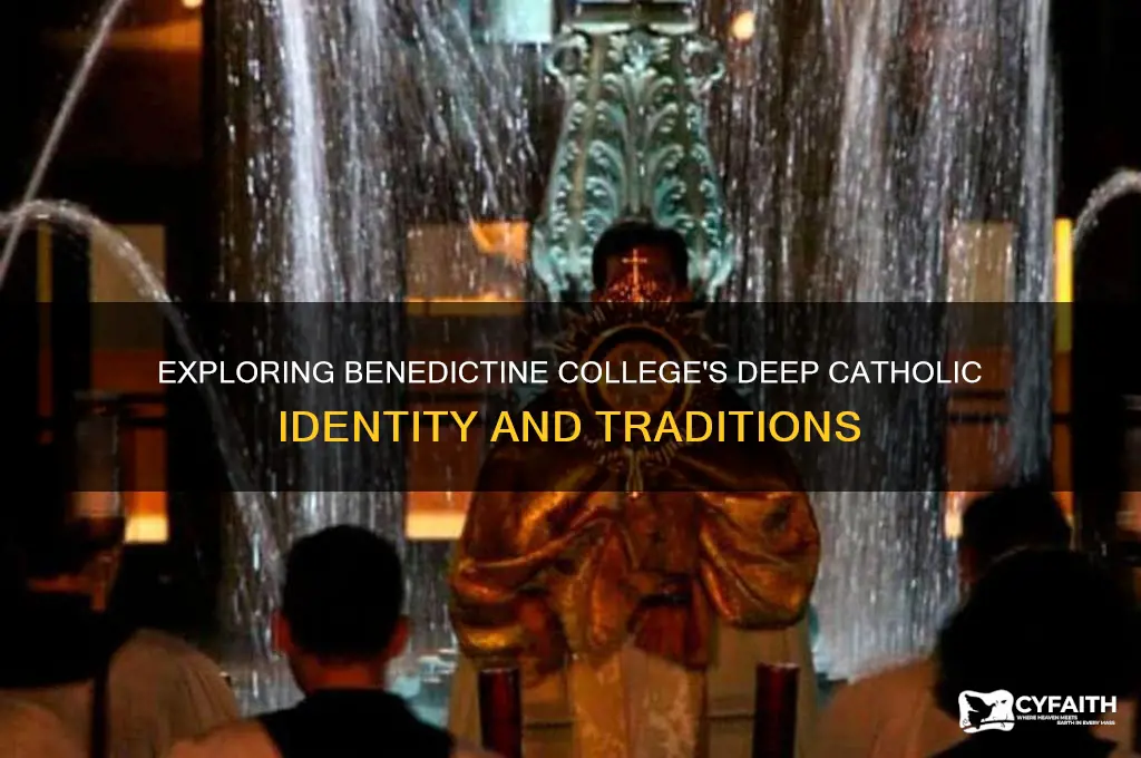 how catholic is benedictine college