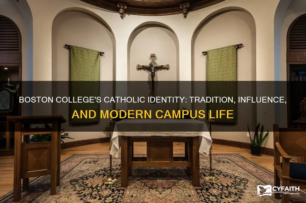 how catholic is boston college