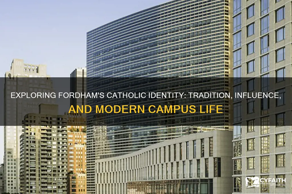 how catholic is fordham