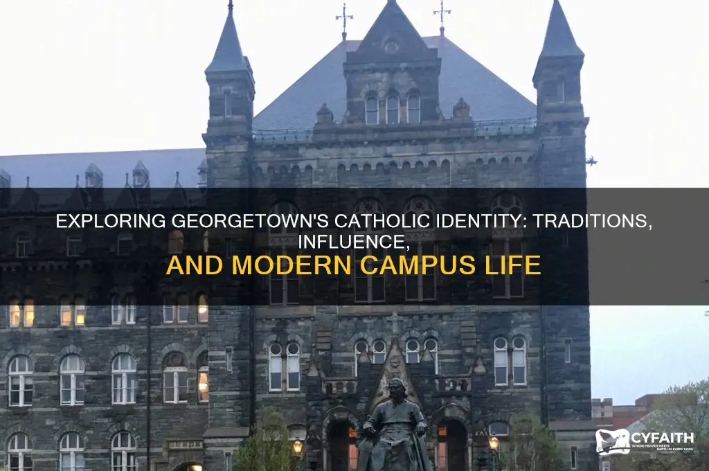how catholic is georgetown