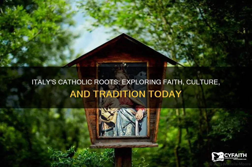 how catholic is italy