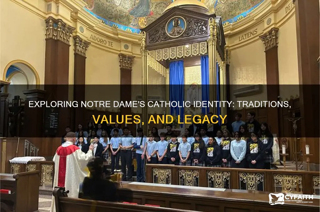 how catholic is notre dame