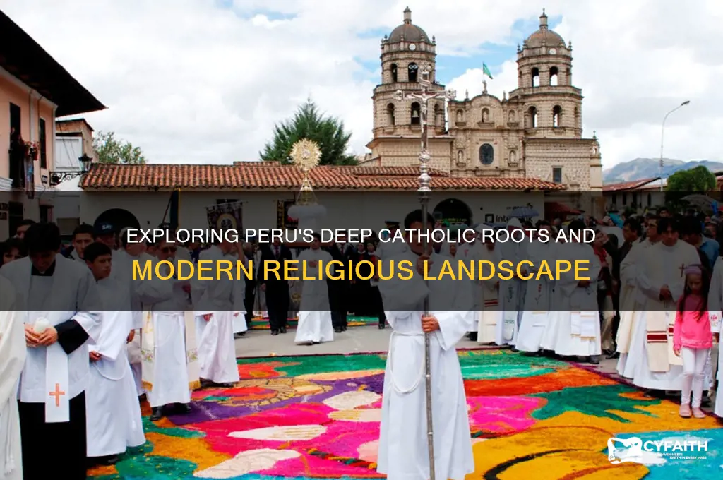 how catholic is peru
