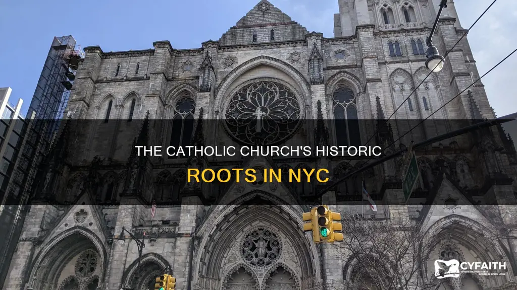 how catholic religion started in nyc