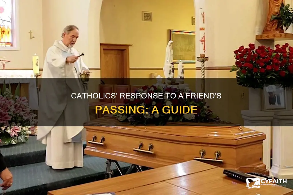 how catholics respond to a friend