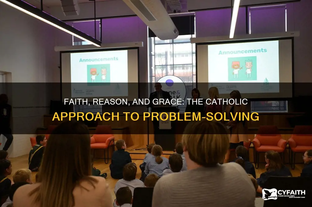 how catholics solve problems