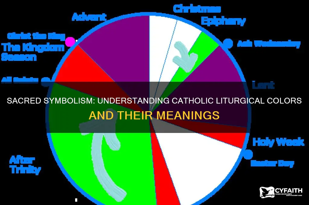how catholics use colors