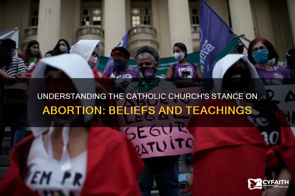 how catholics view abortion