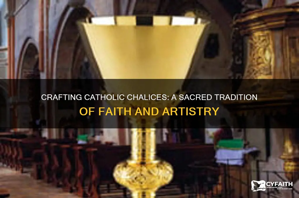 how chalices are made catholic
