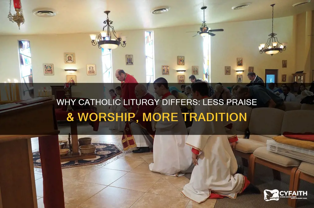 how come catholics dont do praise and worship as much
