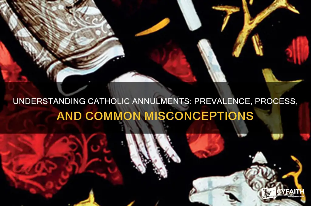 how common are catholic annulments
