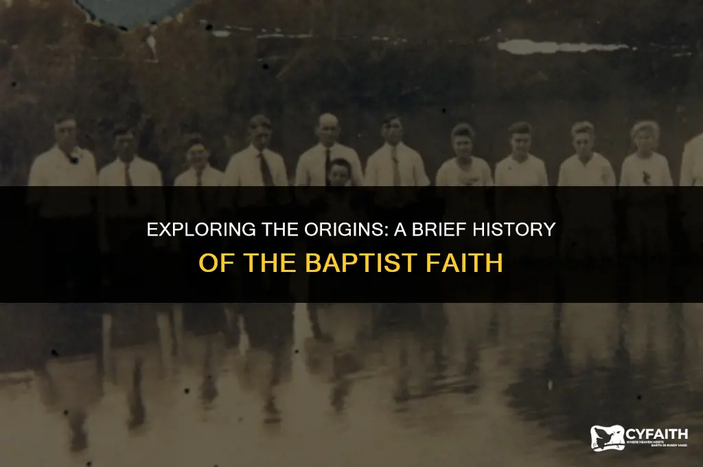how did baptist get started