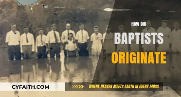 Tracing the Roots: The Historical Origins of Baptist Faith