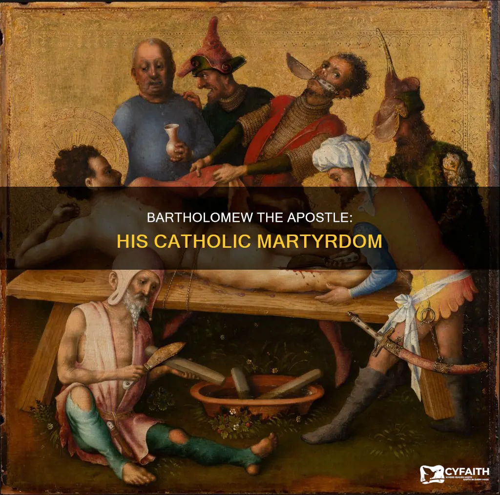 how did bartholomew the apostle die catholic