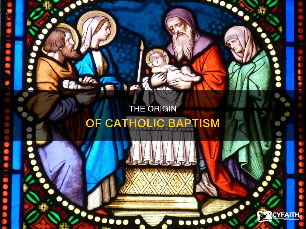 how did catholic baptism come about