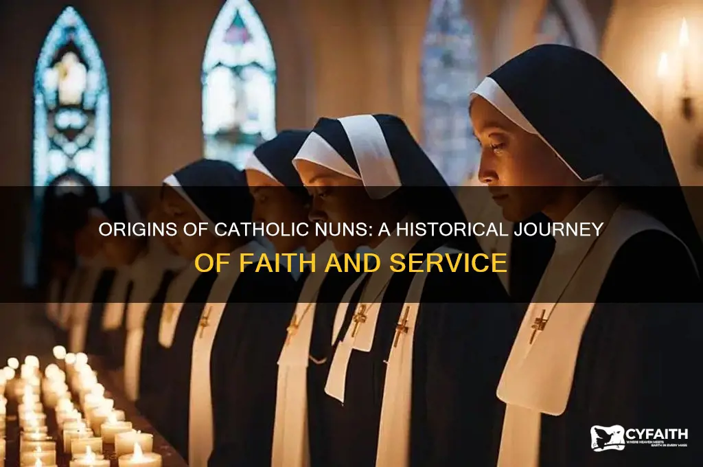 how did catholic nuns begin