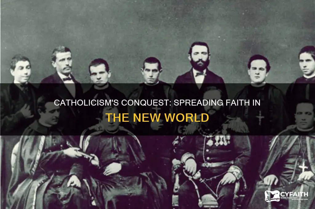 how did catholics spread religion in the new world