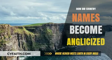 How Country Names Transformed: The Journey to Anglicized Identities