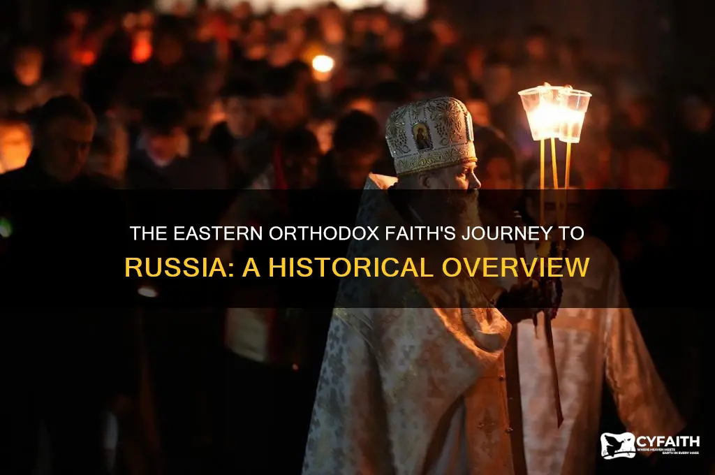 how did eastern orthodox spread to russia