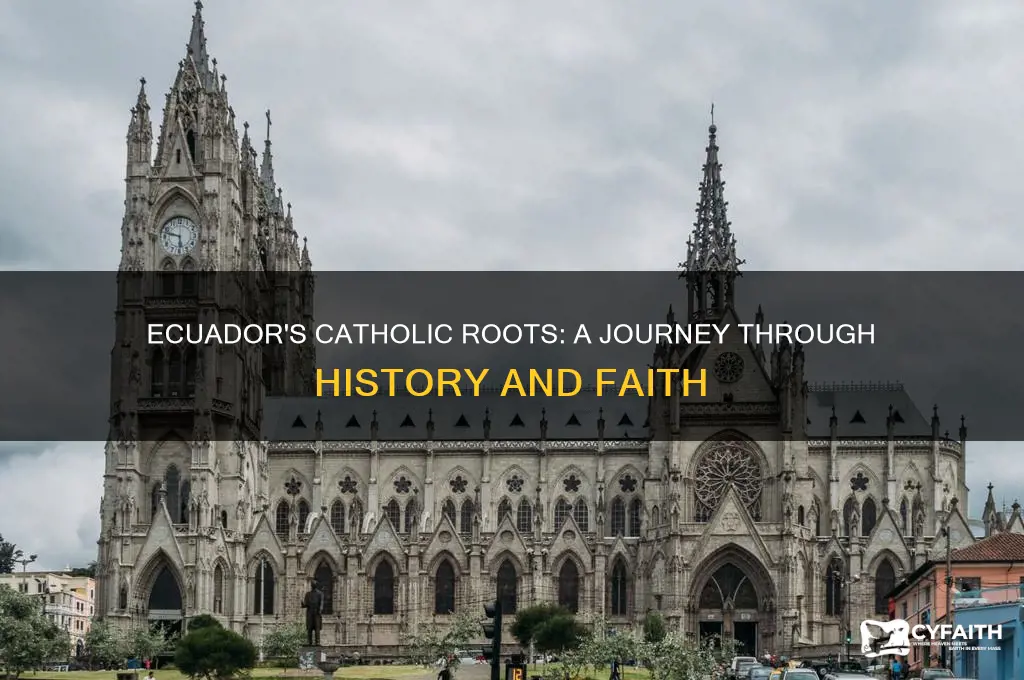 how did ecuador become catholic
