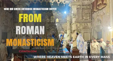 Greek Orthodox vs. Roman Monasticism: Distinct Practices and Traditions