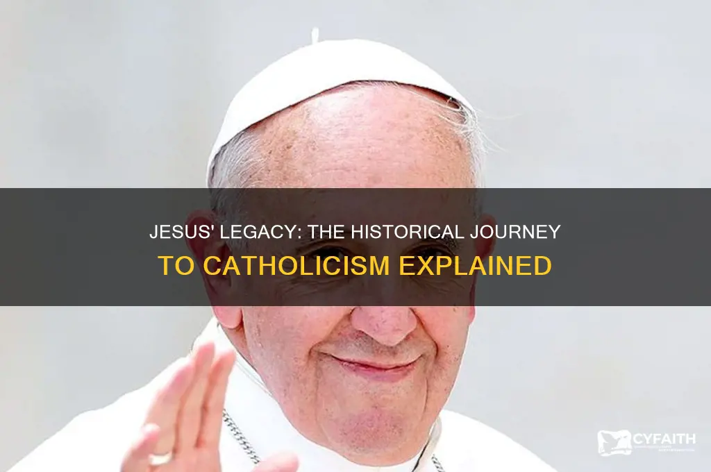how did jesus become catholic