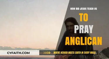 Jesus' Prayer Guidance: Anglican Insights on Sacred Communication