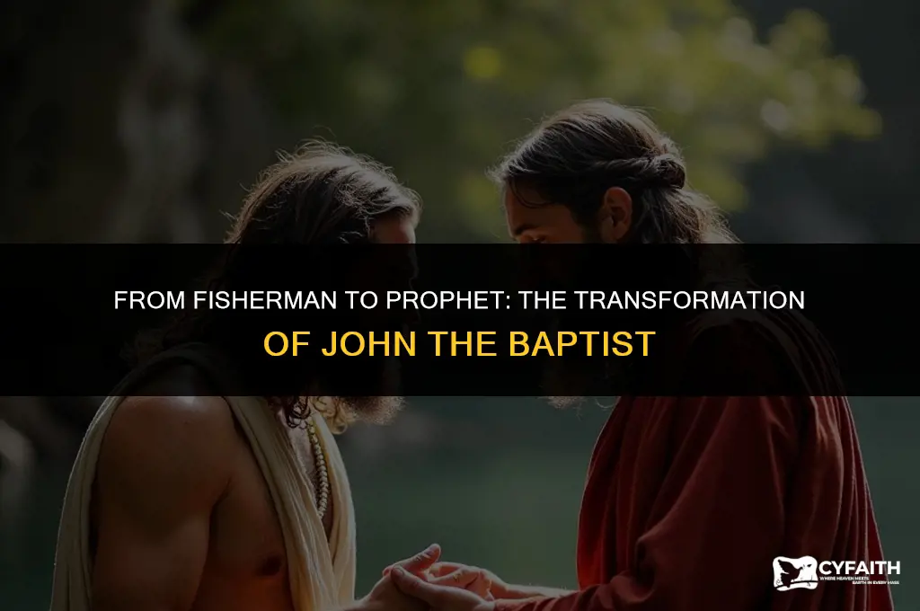 how did john the baptist became a prophet
