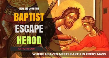 The Miraculous Escape: John the Baptist's Flight from Herod