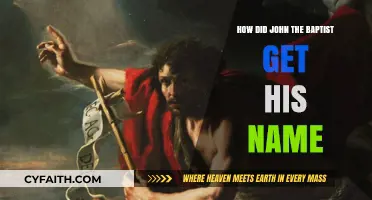 The Origin of John the Baptist's Name: A Historical Insight